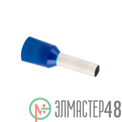 Наконечник штыревой втулочный изол. НШвИ 2.5-8 (уп.50шт) EKF nhvi-2.5-8