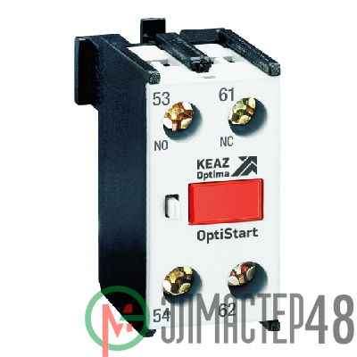 Блок контактный OptiStart K-FX-1011 фронтал. 1НО+1НЗ для F-09..(A)F-150 и FR КЭАЗ 335320