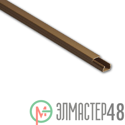 Кабель-канал 15х10 L2000 пластик коричн. Рувинил РКК-15х10-К
