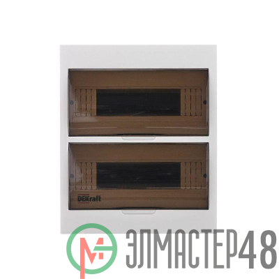 Корпус пластиковый навес. 24мод. IP41 ЩРН-П-24 SchE 31013DEK