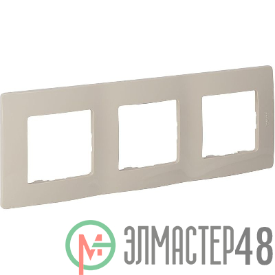 Рамка 3-м Etika сл. кость Leg 672513