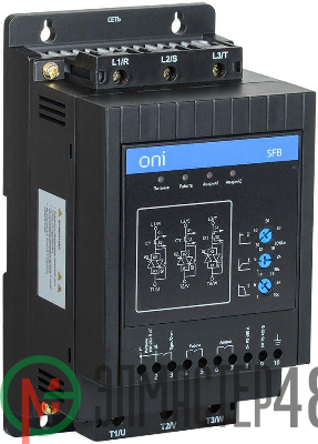 Устройство плавного пуска SFB 3Ф 380В 11кВт 22A Uупр 110-220В Modbus ONI SFB-33-11-A-10