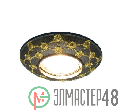 Светильник Regal 51 3 45 литой неповорот. MR16 бронза/зол. ИТАЛМАК IT8459