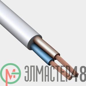 Провод РУССКИЙ СВЕТ ПВС 2х0.75 380В (уп.10м) Конкорд 7897