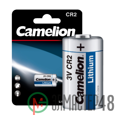 Элемент питания литиевый CR2 BL-1 (блист.1шт) Camelion 2743