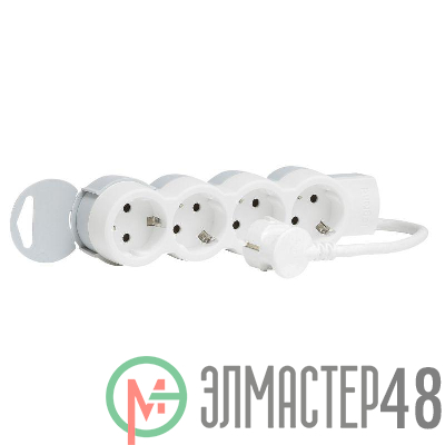 Удлинитель 4х5м с заземл. 16А IP20 "Стандарт" Leg 695008