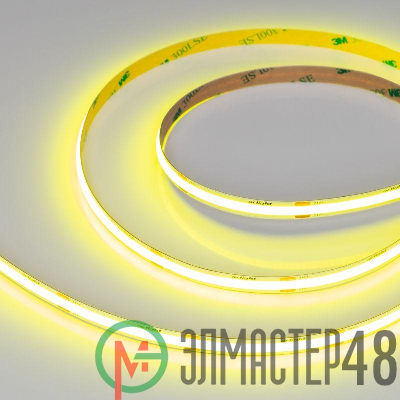 Лента светодиодная COB-X480-8mm 24V Yellow Volt 8Вт/м IP20 (уп.5м) Arlight 047737