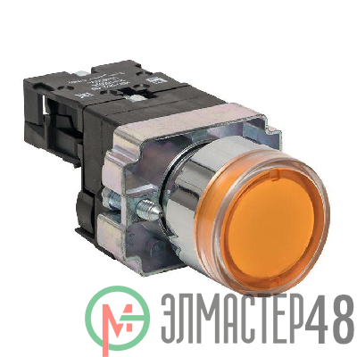 Кнопка BA51 с подстветкой 230В желт. NO PROxima EKF xb2-bw51-230