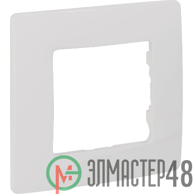 Рамка 1-м Etika бел. Leg 672501