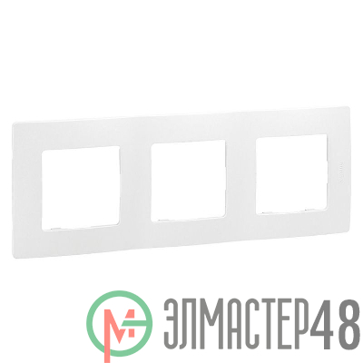 Рамка 3-м Etika бел. Leg 672503