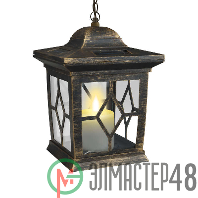 Светильник садовый USL-S-180/PT220 на солнечной батарее Bronze lantern Special упак. Коробка Uniel 10227