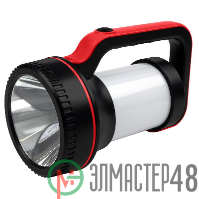 Фонарь-прожектор светодиодный аккумуляторный Accu5-L 7W/L30-bk 4Li-ion 18650 1200мА.ч 2источника света IP20 JazzWay 5048874