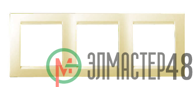 Рамка 3-м Simon15 сл. кость Simon 1500630-031