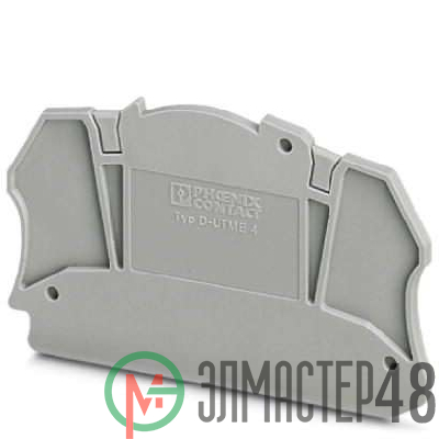 Крышка концевая D-UTME 4 Phoenix Contact 3047491