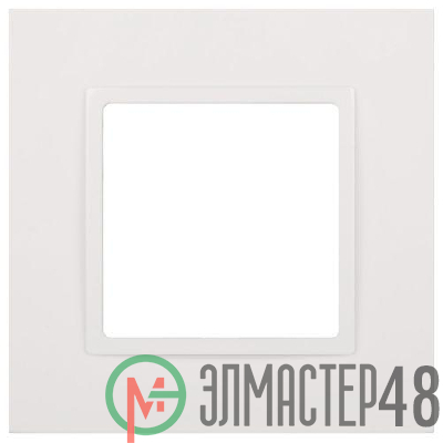 Рамка 1-м Elegance 14-5011-01 Classic бел. Эра Б0060571