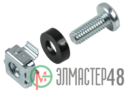 Набор закладных винтов-шайб-гаек M6x15мм ITK ITK-HP-15