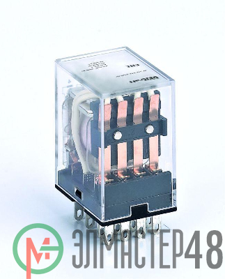 Реле промежуточное ПР-102 5А 230В AC 4 конт. с LED-индикацией DEKraft 23900DEK
