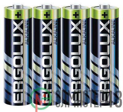 Элемент питания AA/LR6 1.5В Alkaline SR4 (блист.4шт) Ergolux 14282