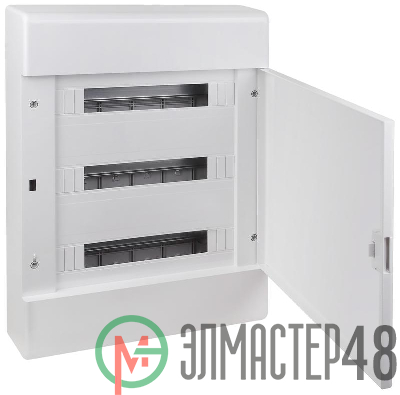 Щиток Тусо открытая проводка на 54 модуля 648х468х116мм (непрозр. дверца) Ruvinil 68054Б