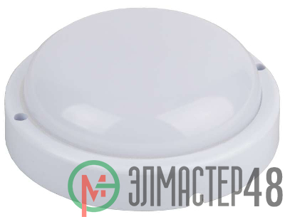 Светильник светодиодный SPB-2-08-R ЖКХ 155х50 8Вт 760лм 4000К IP65 круг shrink ЭРА Б0036413