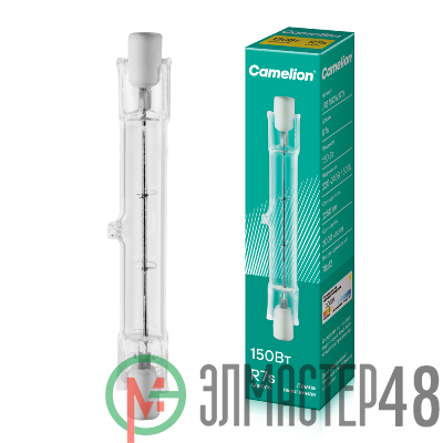 Лампа галогенная J78 150Вт линейная R7s 2850К 240В Camelion 2933
