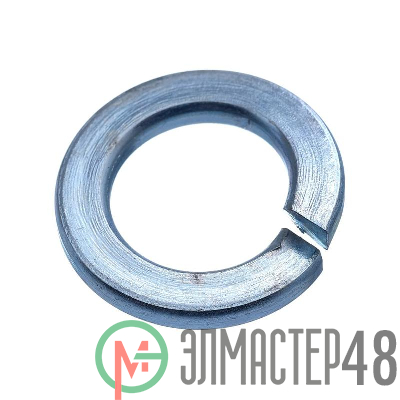 Шайба пружинная М6 цинк. DIN 127 (уп.300шт) пакет СТРОЙМЕТИЗ UTORM3080038