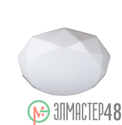 Светильник светодиодный бытовой настенно-потолочный PPB DIAMOND 60Вт с пультом 3000К-6500К DIM D550х90 IP20 JazzWay 5012158