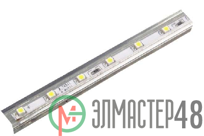 Лента светодиодная (Б) MVS-2835/60-IP68-220V-W -1m 220В 4.8Вт/м бел. свет (уп.100м) JazzWay 5004252