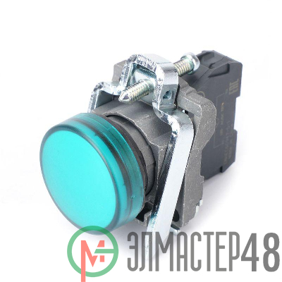 Лампа сигнальная модульная в сборе 22мм 230-240В AC зел. SE SB4BVM3
