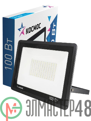 Прожектор 100Вт 8000лм 6500К IP65 Космос K_PR5_LED_100