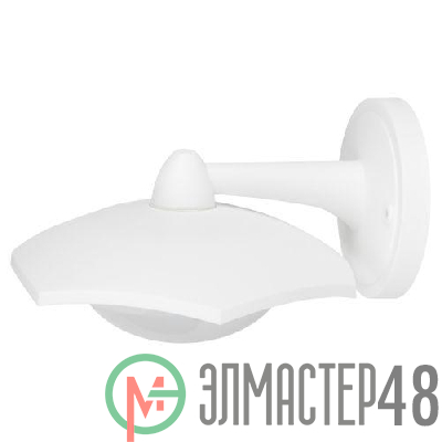 Светильник светодиодный садово-парковый ДБУ 07-8-007 Дели 5 8Вт 3000К IP44 6 гранный настенный бел. Эра Б0064313