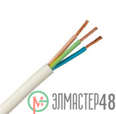 Провод ПВС 3х6 (бухта) (м) Альгиз К ФР-00000443