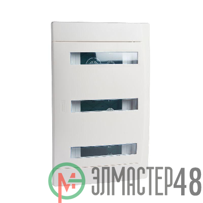 Бокс СП Practibox 3х12 мод. с шинами N и PE IP40 бел/бел. двер. Leg 601119