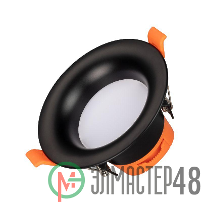 Светильник светодиодный MS-BLIZZARD-BUILT-R102-8W Warm3000 BK 100 deg IP20 230В металл Arlight 036607