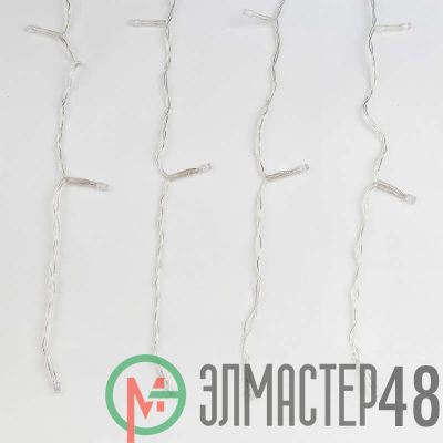Гирлянда занавес светодиод. ULD-C2030-240/DTA RED IP20 с контроллером 240led 2х3м прозр. красн. UNIEL 06741