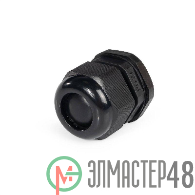 Ввод кабельный пластиковый PG 21 (13-18 мм) черн. (уп.50шт) Fortisflex 88645