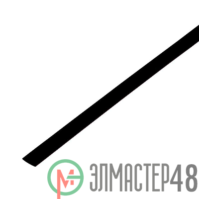 Трубка термоусадочная 4.0/2.0 1м черн. Rexant 20-4006