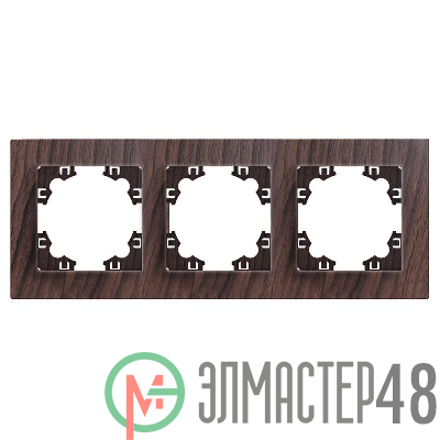 Рамка 3-м Афина универс. венге Universal A0045-V