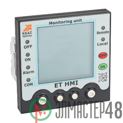Дисплей на дверь щита ET HMI T125-T160-T250-T400-T630 ETA-COM ETE КЭАЗ 357187