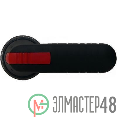 Ручка упр. ч/дверь OHB125J12E-RUH для руб. OT315...800E черн. с рус. симв. ABB 1SCA100255R1001