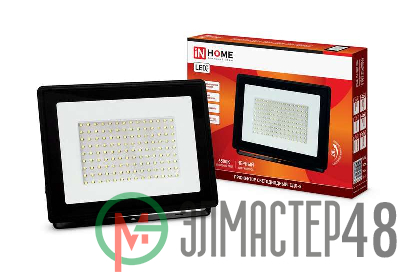 Прожектор светодиодный СДО-8 100Вт 230В 6500К 9500лм IP65 IN HOME 4690612030067