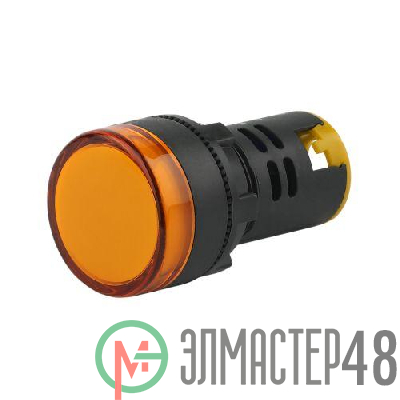 Лампа AD22DS(LED) матрица 22мм желт. 230В BLS10-ADDS-230-K05E ЭРА Б0045617