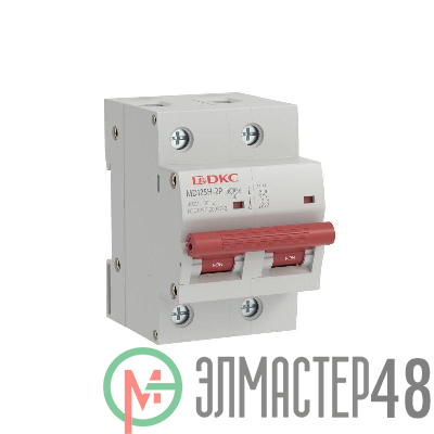 Выключатель автоматический модульный max типа MD125H 10кА 2п D 125А YON MD125H-2PD125