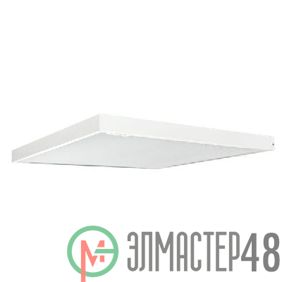 Светильник светодиодный ДВО-1002 36Вт 4000К IP40 595х595х40 призма панель EKF LPL-1002-Z-36-4000-40