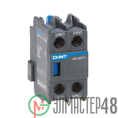 Приставка доп. контакты AX-3X/11 к контактору NXC-06~630 (R) CHINT 938256