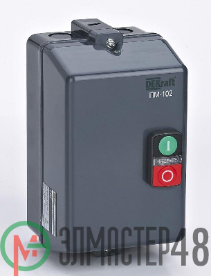 Пускатель электромагнитный 25А AC110В 50/60Гц в пластик. оболочке DEKraft 23603DEK