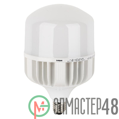 Лампа светодиодная LED HW T 65Вт (замена 650Вт) матовая 4000К нейтр. бел. E27/E40 6500лм угол пучка 200град. 140-265В PF>/=09 OSRAM 4058075576896