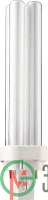 Лампа люминесцентная компакт. MASTER PL-C 18W/840 /2P 1CT Philips 927905784040 / 871150062093470