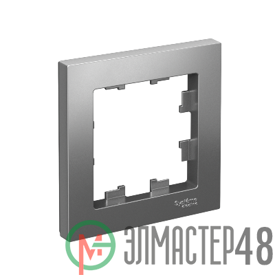 Рамка 1-м ATLAS DESIGN сталь SchE ATN000901