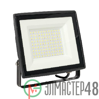 Прожектор светодиодный СДО-3006 100Вт 6500К IP65 Basic EKF FLL-3006-100-6500